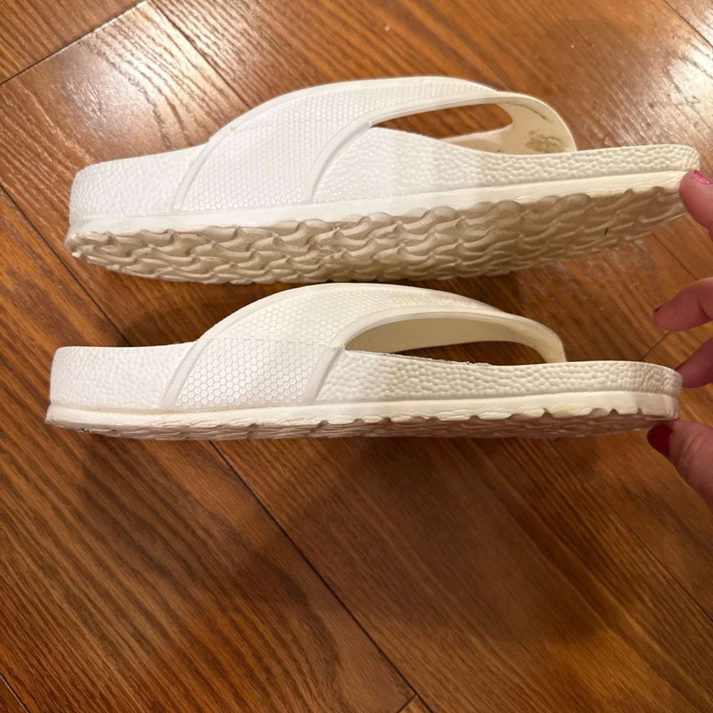 Birkenstock Honolulu Eva Classic White Flip Flops - Picture 3 of 6